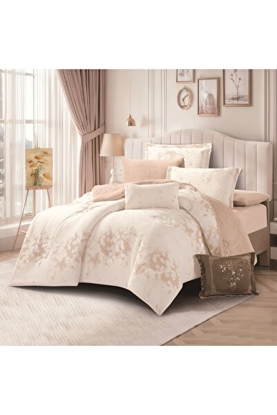 HOURS Horse Winter Bedspread, Fur and Velvet, Heavy Fill, Suitable for Single Bed Size 120 x 200 cm, 4 Pieces, 250 Stitches