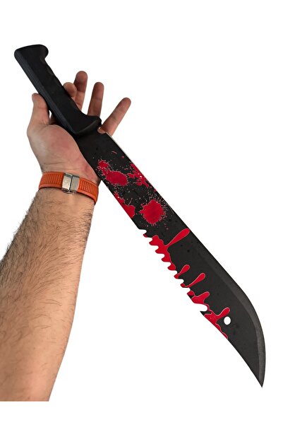 VAS.QUE Kırmızı Sallama Ormancı Bıçağı