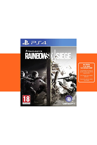 Sony [2.EL] Tom Clancy’s Rainbow Six Siege - Ps4 Oyun