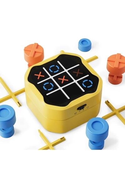 OEM Ecran tactil premium interactiv digital tic-tac-toe (X & O) - portabil, galben