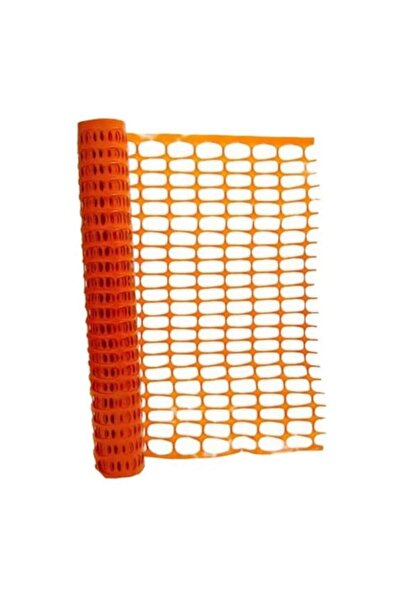 Stenso Plasa imprejmuire santier 1m x 50 metri, 80 gr/mp, Portocalie