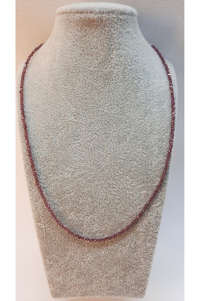 Butik Doğal Taş Yakut Kolye