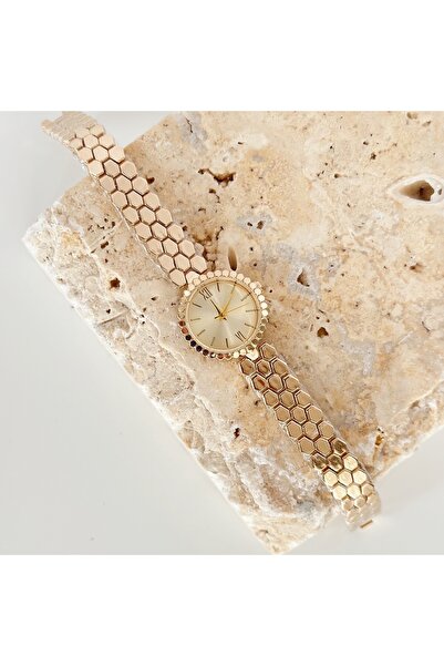 Vesce Atelier ساعة ذهبية من بيتك