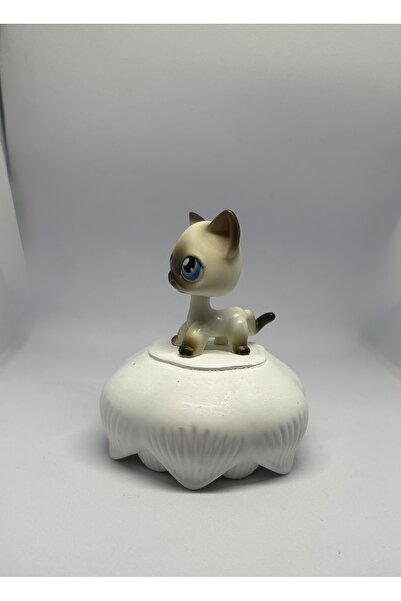 Figür Dünyası Miniş Oyuncaklar Littlest pet shop Miniş shorthair kedi Oyuncaklar Lps Hayvan Karakter figür dünyası