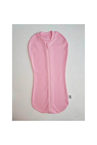 Pampy Cocon de înfășat cu fermoar, Pampy, 0-3 luni, 56-62 cm, bumbac, roz