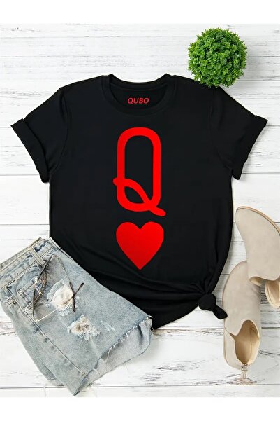 qubo sportswear & company Κοντομάνικο βαμβακερό μπλουζάκι oversize με στρογγυ...