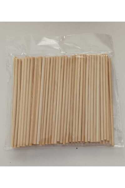 ileri grup Ahşap Yuvarlak Çubuk 3 mm 100 Adet