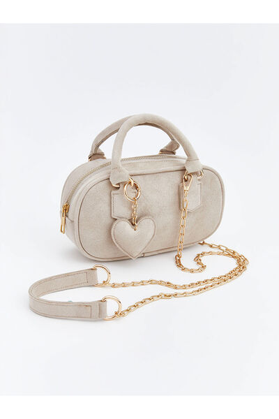 LC Waikiki Sparkling Choices from Shining Store |   Suede Look Women's Shoulder Bag