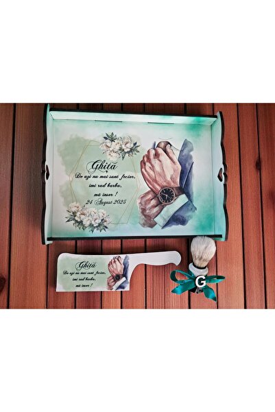 DLC Bride/Groom Tray Set
