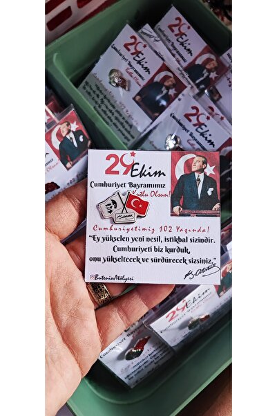 Butenin Atölyesi Cumhuriyet Bayramı, öğretmenler günü hediyesi, Atatürk Türk ...