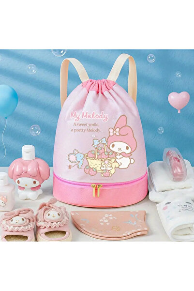 So Iconic Sanrio My Melody Character Swimming Bag / Children's Sports Backpack