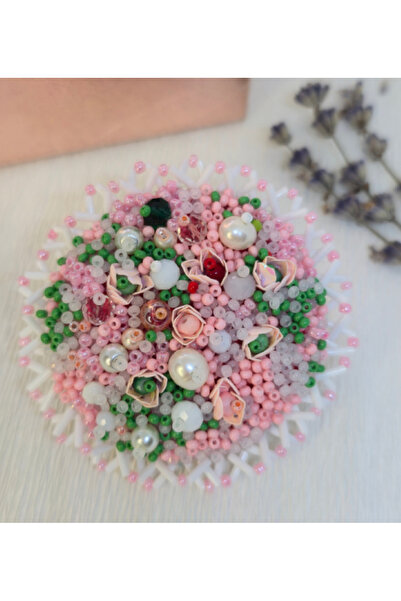 Amma Design Broșă handmade – Blossom Bouquet Pin
