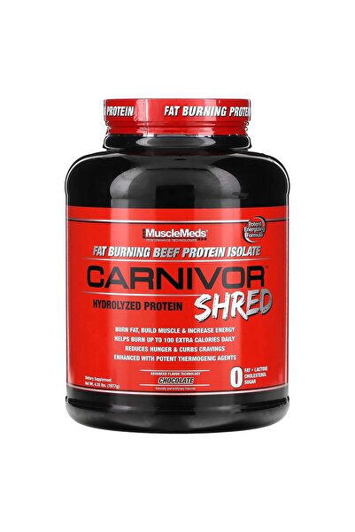 MuscleMeds بروتين لحم البقر المتحلل كارنيفور شريد + حارق الدهون 1977 جم