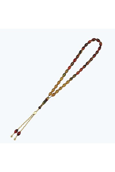 Altınbaş Altın Ateş Kehribarı Tespih