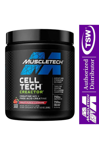 MUSCLETECH Cell-Tech Creactor Creatine 120 Servis
