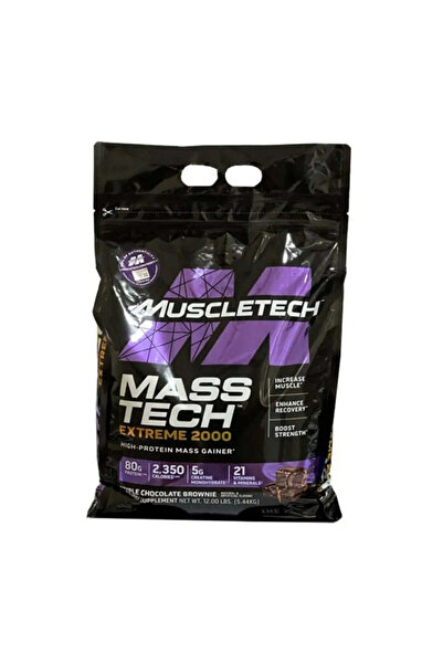 MUSCLETECH Masstech Extreme 2000 High Protein Food For Weight Mass Gainer 5,4...