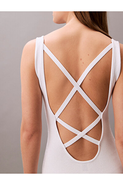 Calvin Klein Cross Back Mini Dress