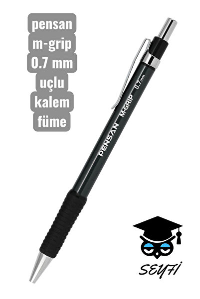 SEYFİKİRTASİYE قلم بنسان إم- فيرساتيل برأس 0.7 ملم مع منطقة إمساك إسفنجية وآل...