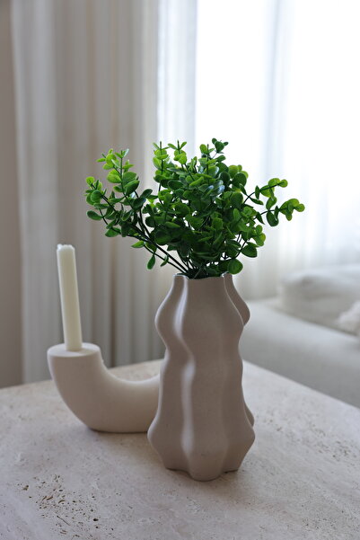 İstoria Bridal Floare artificială, eucalipt verde, buxus, floare decorativă, floare pentru aranjament