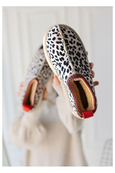 FRESCO SCARFS Cheetah Suede Boots 257671