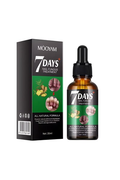 TncPatiShop Nail fungus treatment in 7 days — 100% natural formula by Muwayam, 30 ml