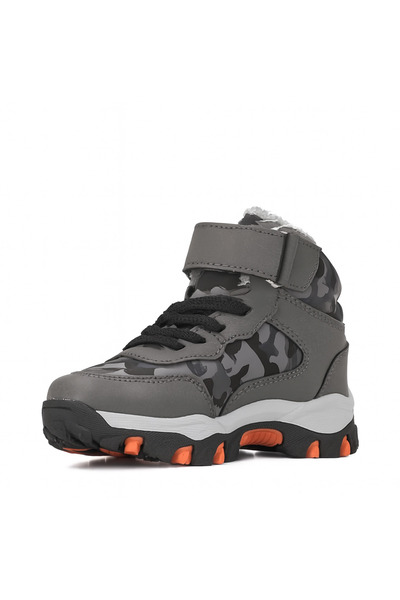 MODAPAPUÇ Çocuk Yünlü Soğuğa Dayanıklı Kışlık Günlük Bot