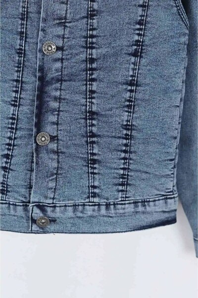 Egelite Χειμερινό τζιν μπουφάν για αγόρια με επένδυση Welsoft / Επιλογές μεγεθών για ηλικίες 2-17 ετών