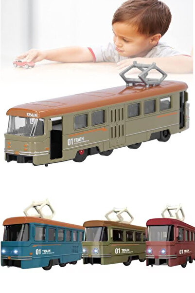 Hyd Oyuncak Metal Tren Sesli Işıklı Çek Bırak Özellik Tren Oyunu