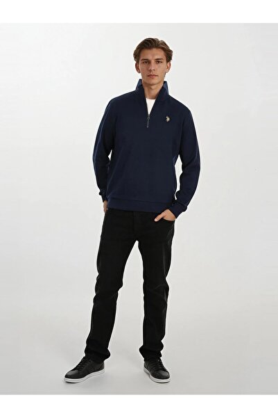 U.S. Polo Assn. Herren Pullover Half Zip P017
