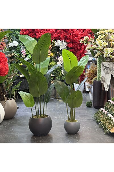Adayapaycicek Yapay ağaç yapay cicek ikili set 175 cm ve 135 cm