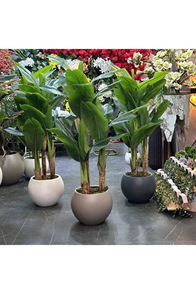 Adayapaycicek Yapay ağaç yapay cicek muz ağacı 165 cm