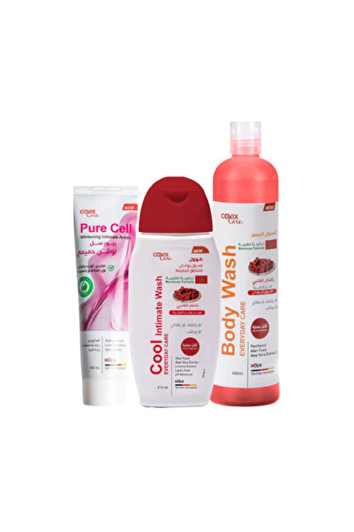 COVIX CARE بكج العكر الفاسي من كوفيكس كير لوشن وغسولين للجسم و للمنطقه الحساسة