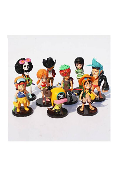 Generic 9-Piece Anime One Piece Collectible Action Figure Model Toy Set For Kids