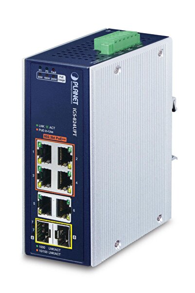 Other Planet IP30 Industrial cu 4 porturi, IGS-824UPT