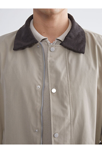 LC Waikiki Create Your Style with Uzg Store |   Standard Mold Shirt Collar Men's Coat