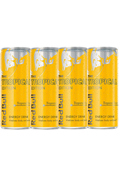 Red Bull Tropical Edition Energy Drink - 250 ml can