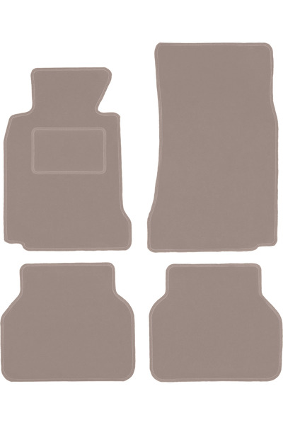 Other Covorașe bej velur pentru: BMW 5 E39 sedan, break, touring (1996-2004)