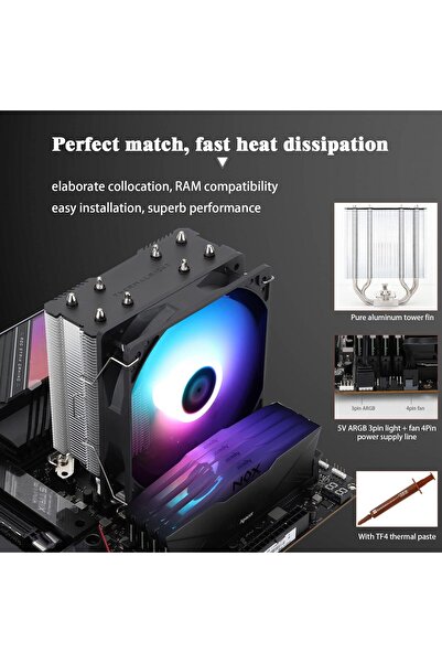 ThermalRight AssassinX120 R SE ARGB CPU Air Cooler (AX120 R SE ARGB)