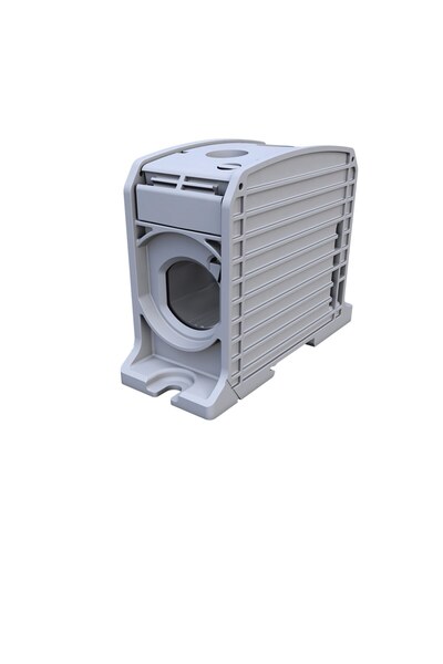 Other Conector filetat pentru șină SIMBLOCK STB 300 AlCu 87910 gri