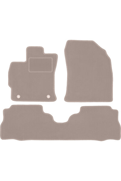 Other Covorașe bej velur pentru: Toyota Prius III Plus hatchback (2011-2015)