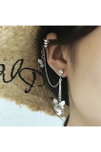 Shiklik Elegant Butterfly Detailed Fashionable Earrings That Reveal Your Beauty