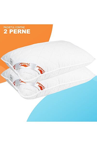 Pernador Set de 2 perne Hipoalergenice, 40x40 cm