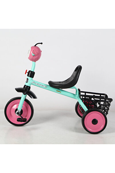 Family Center دراجة ثلاثية العجلات للأطفال، موسيقى، وردي فاتح 25-YQM-V5P