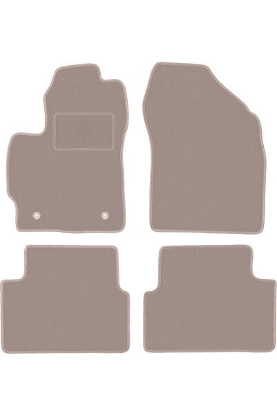 Other Covorașe bej velur pentru: Toyota Corolla E14 / E15 sedan (2007-2012)