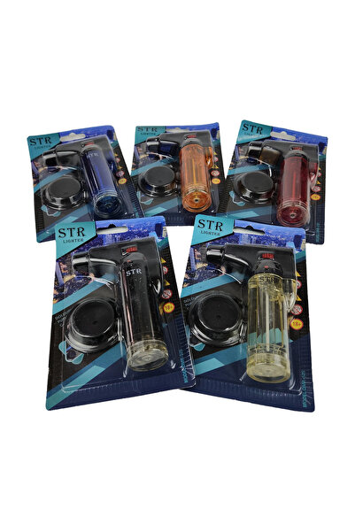 STR Pürmüz Alevli 1300° Doldurulabilir Turbo Torch Çakmak Mum Yapım Malzemesi