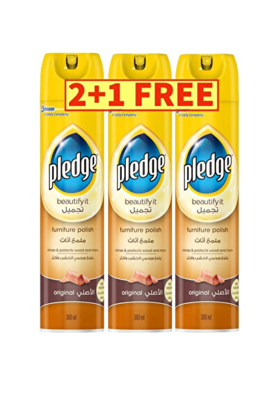 Pledge برّيق الأثاث من جيسون - بخاخة 300 مل - إعادة الحياة للأخشاب وحماية طوي...