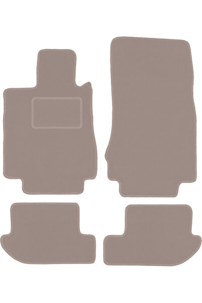 Other Covorașe bej velur pentru: Mercedes CL W215 coupe (1999-1906)