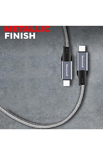HONEYWELL Type C To Type C USB 3.1 Cable (1.2M) PD 100W 5Gbps 3A QC 3.0