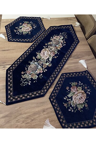 MYHOMEGOBLEN Tapestry Chenille Set of 3 Runners