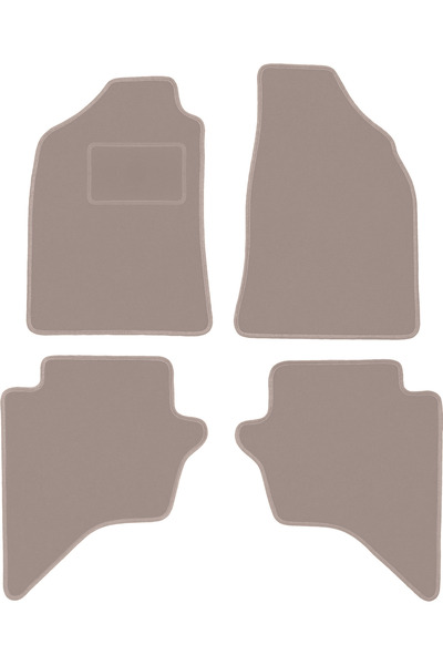 Other Covorașe bej velur pentru: Mazda BT-50 pickup (2007-2012)